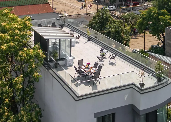 Luxurious New Penthouse + Parking Daire Bükreş